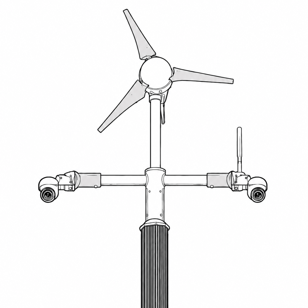 Off-grid CCTV