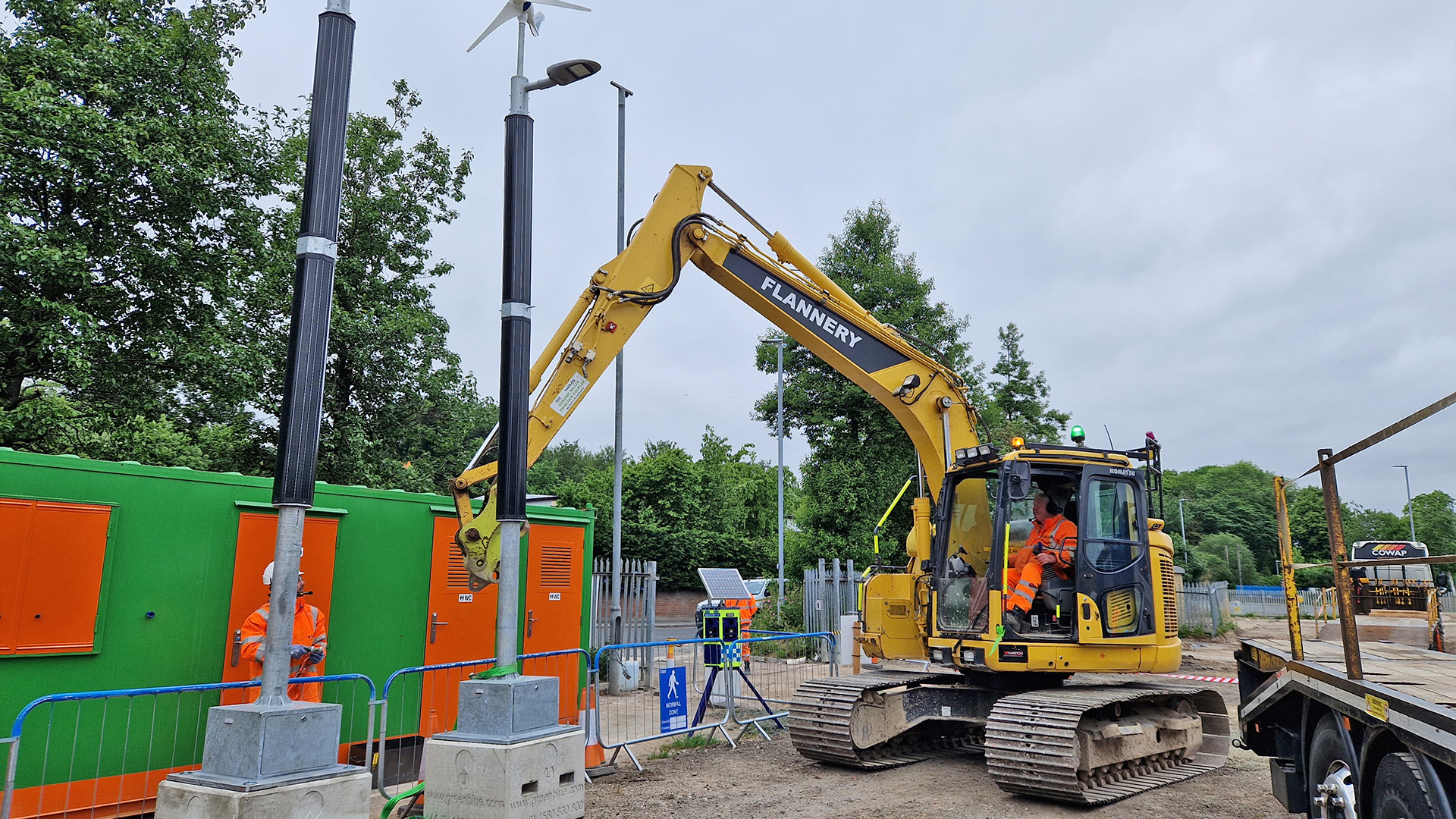ReLuminate off-grid hybrid lighting at Transpennine Rail Extension case study